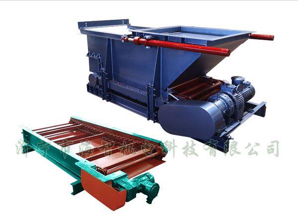 鏈板式給料機包括電控系統(tǒng)，電控系統(tǒng)包括就地控制系統(tǒng)和/或遠程控制系統(tǒng)